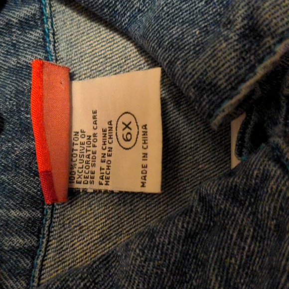 💫 Levi's jacket -- embroidered - Picture 3 of 5